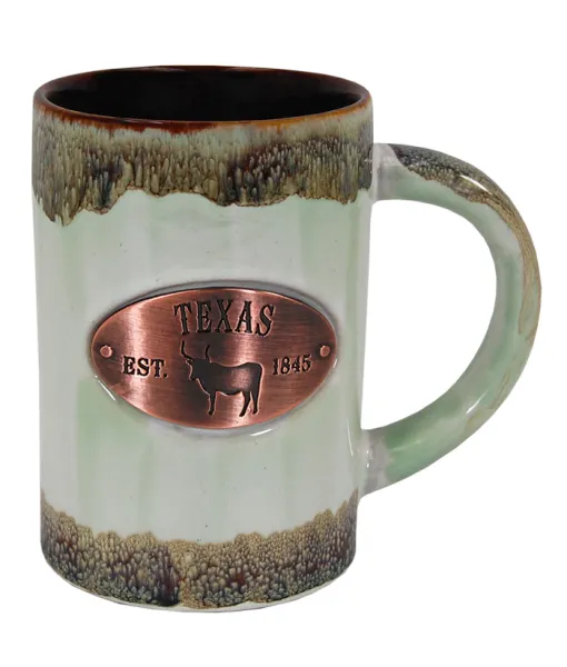 COPPER TX GREEN MUG